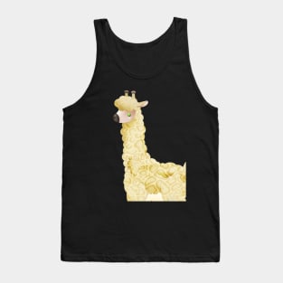 Giraffe Llama Tank Top